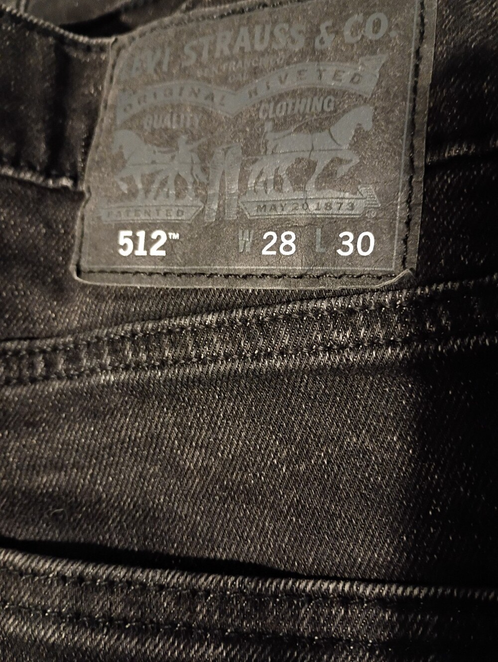 Men's 28x30 Levi Strauss 512 Jeans - Picture 4 of 5